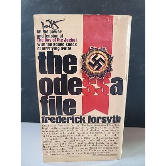 The Odessa File By Frederick Forsyth Paperback - Picture 9 of 10